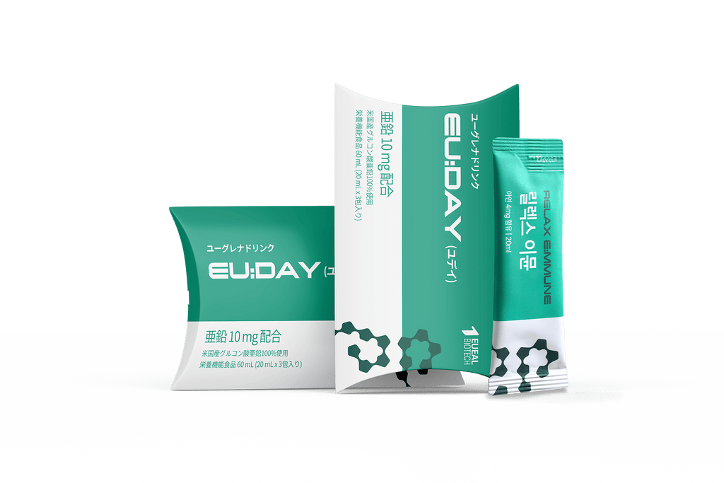 Eu:day（ユデイ）ミニパック｜美容と栄養をチャージするユーグレナ飲料（20mL × 3本入）